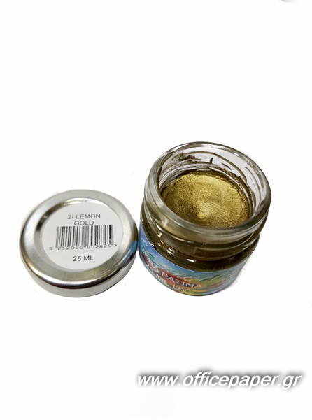 ΠΑΤΙΝΑ EL GRECO ΔΙΑΛΥΤΟΥ (ΚΕΡΙΟΥ) No2 LEMON GOLD 25ml
