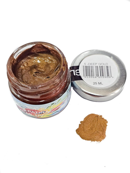 ΠΑΤΙΝΑ EL GRECO ΔΙΑΛΥΤΟΥ (ΚΕΡΙΟΥ) No1 BYZNTINE GOLD 25ml