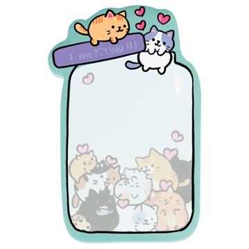 ΧΑΡΤΑΚΙΑ ΑΥΤΟΚ. ΣΗΜΕΙΩΣΕΩΝ MESHU CATS POT 362688 40ΦΥΛΛΑ