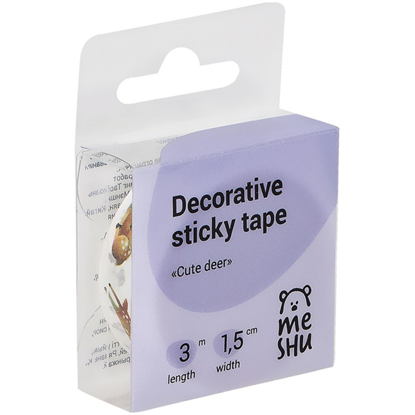 ΣΕΛΟΤΕΙΠ ΜΕ ΣΧΕΔΙΑ MESHU 1 ΡΟΛΛΑ 1,5cmX3M ΤΑΡΑΝΔΟΣ 327380