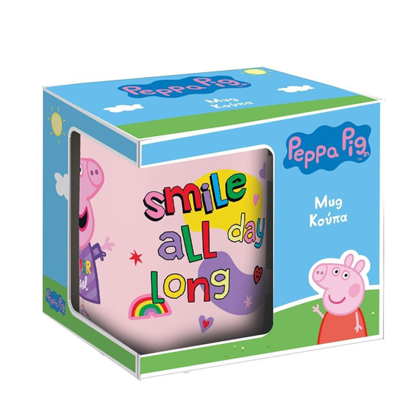 ΚΟΥΠΑ ΚΕΡΑΜΙΚΗ PEPPA PIG 9.5Χ8cm 340ML  000482795