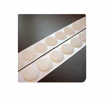 ΒΕΛΚΡΟ ΑΥΤΟΚΟΛΛΗΤΟ ΛΕΥΚΟ ΣΤΡΟΓΓΥΛΟ Φ16mm ΣΕΤ/100ΖΕΥΓΗ