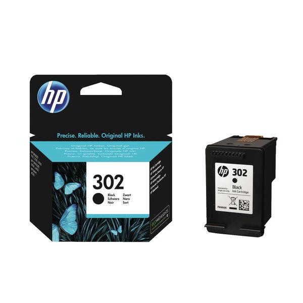 ΜΕΛΑΝΗ HP 302 BLACK F6U66Α UUS 190PAGES 3.5ml