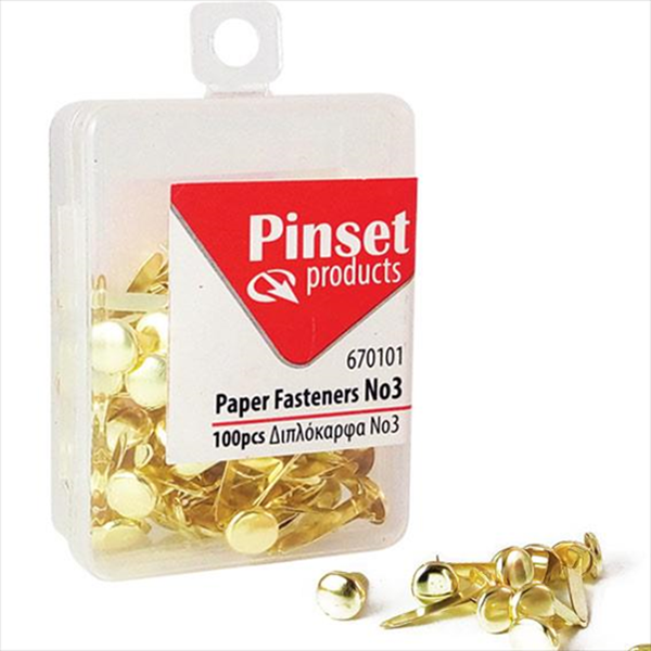 ΔΙΠΛΟΚΑΡΦΑ Νο3 100ΤΕΜ 19mm  3/4 BRASS 19mm