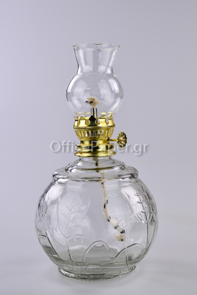 ΛΑΜΠΑ ΠΑΡΑΦΙΝΗΣ 612 ΛΟΥΛΟΥΔΙ ΣΤΡΟΓΓΥΛΗ 20ΕΚ. 500ML ΔΙΑΦΑΝΗ