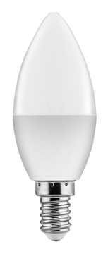 ΛΑΜΠΑ LED E14 7W ΚΕΡΙ POWERTECH E14-011, 7W, 4000K, E14, 600lm
