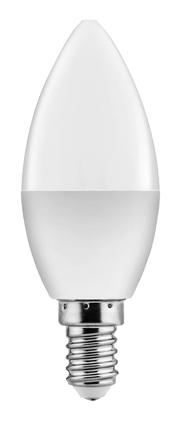 ΛΑΜΠΑ LED E14 7W ΚΕΡΙ POWERTECH E14-011, 7W, 4000K, E14, 600lm