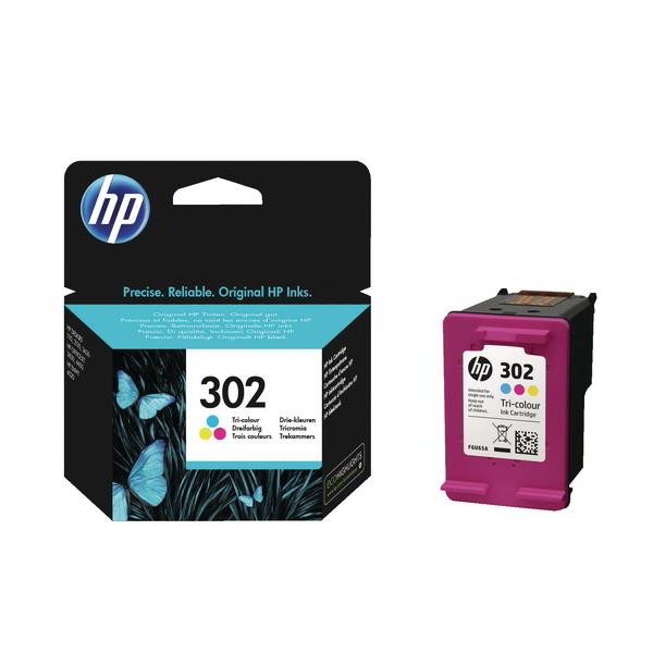 ΜΕΛΑΝΗ HP 302 COLOR F6U65ΑΕ ΑΒΕ 165PAGES 4ml