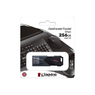 MNHMH USB KINGSTONE EXODIA ONYX 256GB BLACK USB 3.2