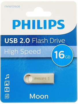 ΜΝΗΜΗ USB PHILIPS USB 2.0 16GB Moon Edition