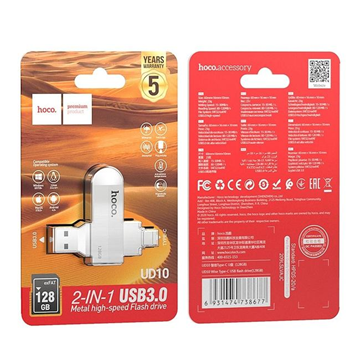 MNHMH USB HOCO 128GB USB 3.0 KAI TYPE C  METAL TWIST