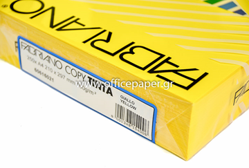 ΧΑΡΤΙ FABRIANO 160GR A4 YELLOW-GIALLO ΠΑΚ.250Φ