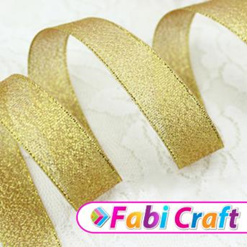 ΚΟΡΔΕΛΑ ΧΡΥΣΗ LUREX 0,5cmX10m FABI 130201