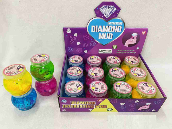 ΧΛΑΠΑΤΣΑ-SLIME ΜΕ ΖΩΑΚΙΑ ΔΙΑΜΑΝΤΙ ΒΑΖΟ ΜΙΚΡΟ 7Χ7ΕΚ. 7192 8076504