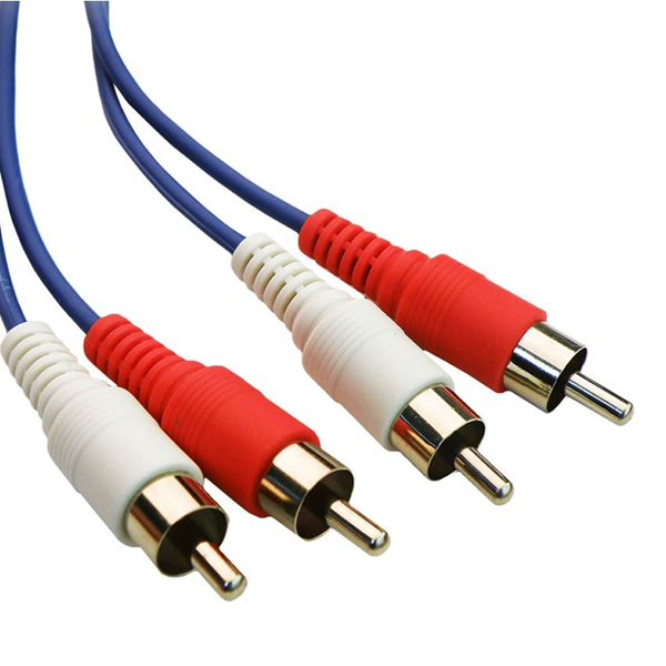 ΚΑΛΩΔΙΟ POWERTECH 2 x RCA Male / 2 x RCA Male (red,white) - 1.5m