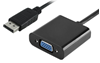 ΑΝΤΑΠΤΟΡΑΣ ΕΙΚΟΝΑΣ POWERTECH converter DisplayPort σε VGA PTH-028, 1920x1200p, μαύρο