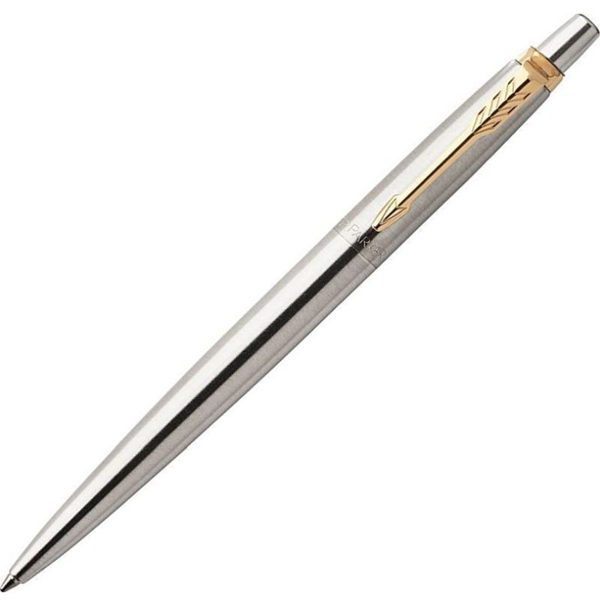ΣΤΥΛΟ PARKER JOTTER 19 STAINLESS STEEL GT  BP MEDIUM  9801 GOLD CLIP