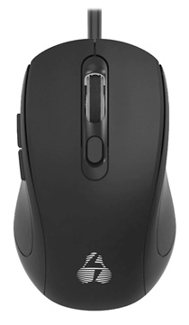 ΠΟΝΤΙΚΙ ΕΝΣΥΡΜΑΤΟ POWERTECH PT-1290, οπτικό, έως 1600DPI, μαύρο