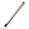 ΣΤΥΛΟ PARKER VECTOR 21 GOLD CLIP SILVER WITH BLACK STANDART ROLLER BALL ULTRA FINE BLUE INK