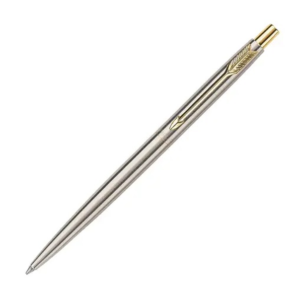 ΣΤΥΛΟ PARKER CLASSIC 4 SILVER WITH GOLD CLIP BALL PEN SLIM VERSION