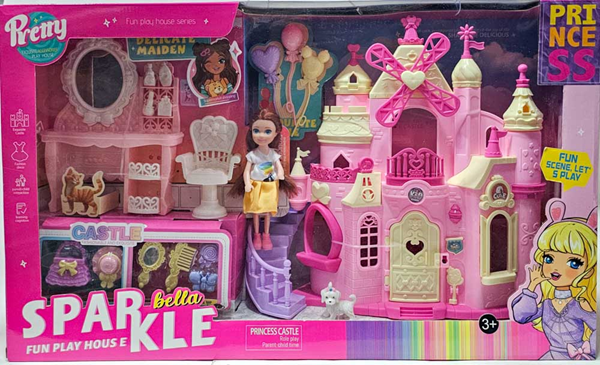 ΚΑΣΤΡΟ ΣΕ ΚΟΥΤΙ ΜΕ ΑΞΕΣΟΥΑΡ ΠΡΟΣΟΨΗ+ΕΠΙΠΛΑ  15Χ35Χ53εκ.