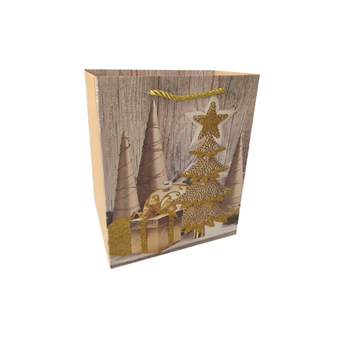 ΤΣΑΝΤΑ ΔΩΡΟΥ ΧΡΙΣΤΟΥΓΕΝΝΙΑΤΙΚΗ 10Χ18Χ22ΕΚ. ΜΑΤ ΜΕ ΚΟΡΔΟΝΙ ΔΙΑΦΟΡΑ ΣΧΕΔΙΑ  00001801