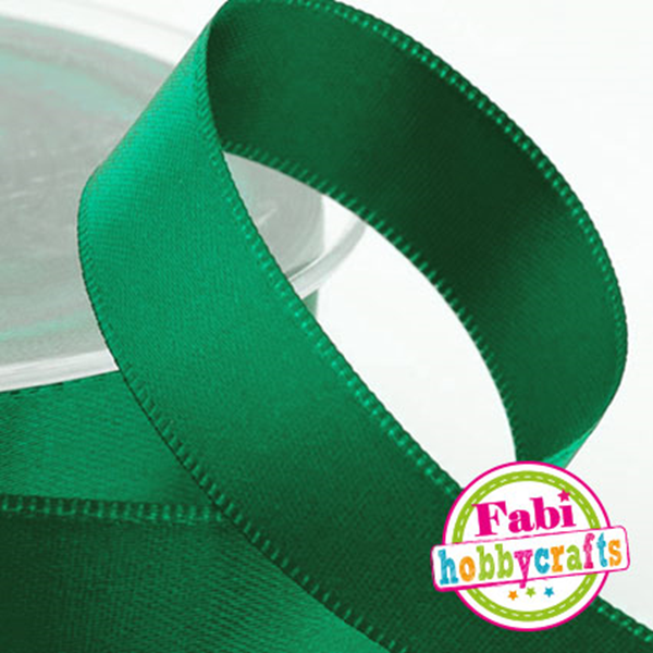 ΚΟΡΔΕΛΑ ΣΑΤΕΝ FABI ΜΟΝΗ 1cm X 45.7m ΠΡΑΣΙΝΟ ΣΚΟΥΡΟ 130352