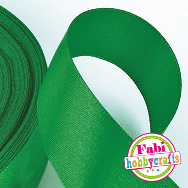 ΚΟΡΔΕΛΑ ΣΑΤΕΝ FABI ΜΟΝΗ 1.5cm X 45.7m ΠΡΑΣΙΝΟ ΣΚΟΥΡΟ 130224