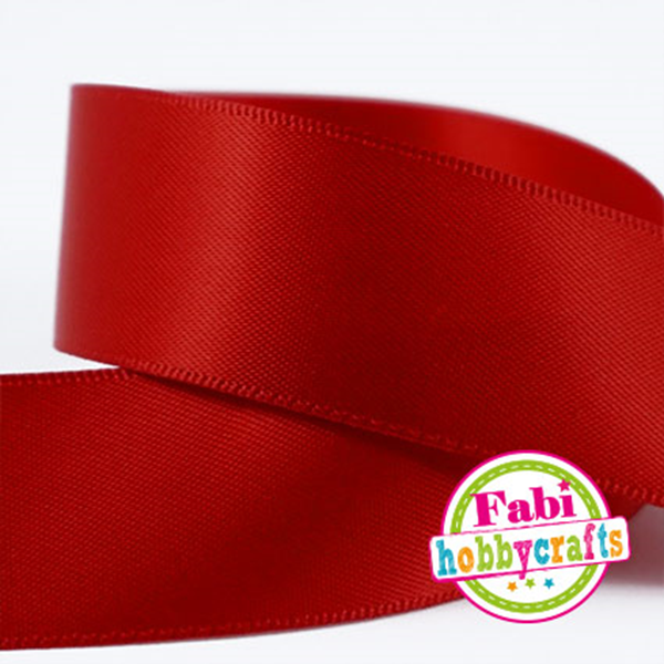 ΚΟΡΔΕΛΑ ΣΑΤΕΝ FABI ΜΟΝΗ 2cm X 46m ΚΟΚΚΙΝΟ ΣΚΟΥΡΟ 130429