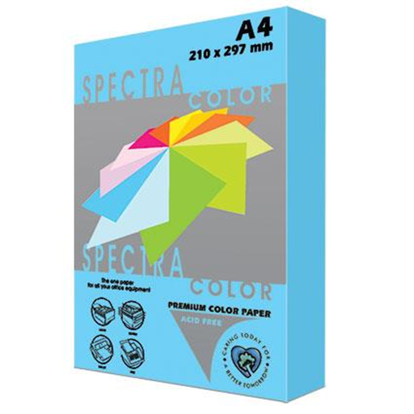 ΧΑΡΤΙ SPECTRA A4 80GR ΠΑΚ.500ΦΥΛΛΑ ΜΠΛΕ TURQUOISE