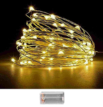 ΛΑΜΠΑΚΙΑ ΜΠΑΤΑΡΙΑΣ 100 LED copper ΘΕΡΜΟ ΛΕΥΚΟ ΣΤΑΘΕΡΑ ΣΕ ΣΕΙΡΑ 10.3 ΜΕΤΡΑ ip20 93-3485