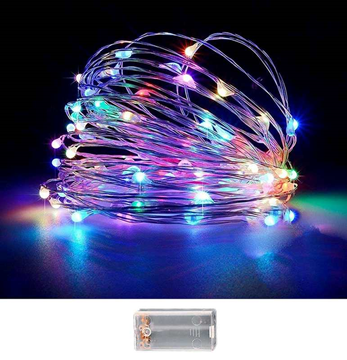 ΛΑΜΠΑΚΙΑ ΜΠΑΤΑΡΙΑΣ 100 LED copper ΠΟΛΥΧΡΩΜΑ ΜΕ CONTROLER ΣΕ ΣΕΙΡΑ 10.3 ΜΕΤΡΑ ip20 93-3488