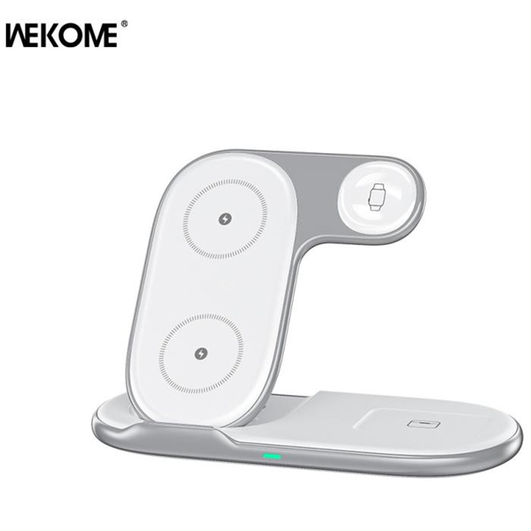 ΒΑΣΗ ΑΣΥΡΜΑΤΗΣ ΦΟΡΤΙΣΗΣ Wireless Magnetic Charger/Stand 3in1 15W WK WP-U167 White