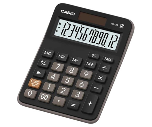 ΑΡΙΘΜΟΜΗΧΑΝΗ CASIO 12ΨΗΦ. MX-12B 11X14,7εκ