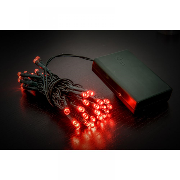 ΛΑΜΠΑΚΙΑ 40 LED ΜΠΑΤΑΡΙΑΣ ΠΡΑΣ/ΚΟΚΚΙΝΟ 2ΜΕΤΡΑ 54468