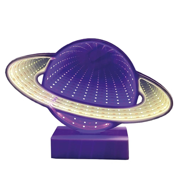ΦΩΤΙΣΤΙΚΟ LED 3D ΠΛΑΝΗΤΗΣ ΚΡΟΝΟΣ 24x17cm ME ΜΠΑΤΑΡΙΑ ΚΑΙ USB 15655