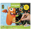 ΒΙΒΛΙΟ SCRACH BOOK 20X24CM 10 SHEETS, SCRATH PEN 2 ΣΧΕΔΙΑ