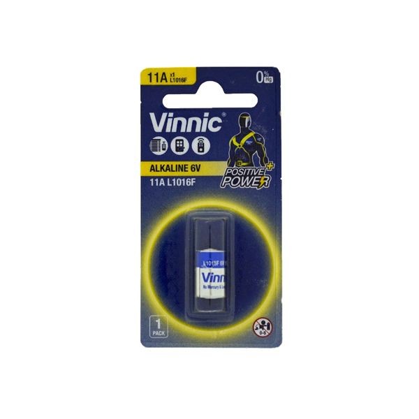 ΜΠΑΤΑΡΙΕΣ VINNIC 11A/L1016F6VOLT 1ΤΕΜ ALKALINE