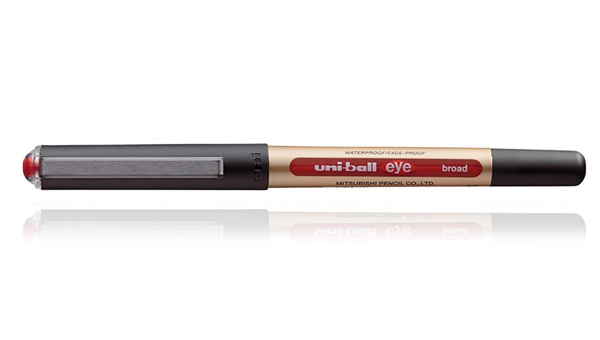 ΣΤΥΛΟ UNI BALL-EYE  1,00 mm ΚΟΚΚΙΝΟ BROAD JAPAN  UΒ-150-10