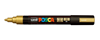 ΜΑΡΚΑΔΟΡΟΣ UNI POSCA PC-5Μ 1.8-2.5mm ΧΡΥΣΟΣ ΜΕΣΑΙΟΣ