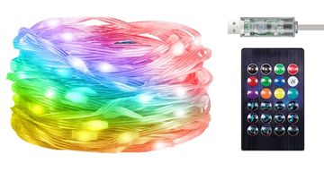 ΚΑΛΩΔΙΟΤΑΙΝΙΑ POWERTECH smart LED καλωδιοταινία HLL-0131, RGB, IP44, Bluetooth, 10m