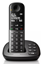 ΤΗΛΕΦΩΝΟ ΑΣΥΡΜΑΤΟ PHILIPS XL4951DS/34 ελληνικό μενού, τηλεφωνητής, μαύρο