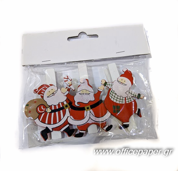 ΜΑΝΤΑΛΑΚΙΑ ΧΡΙΣΤΟΥΓΕΝΝΙΑΤΙΚΑ ΞΥΛΙΝΑ ΣΕΤ 3Τ 5Χ7εκ. Νο61133