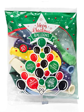 ΜΠΑΛΟΝΙΑ ΧΡΙΣΤΟΥΓΕΝΝΩΝ MEERY CHRISTMAS 10 TEMAXIA