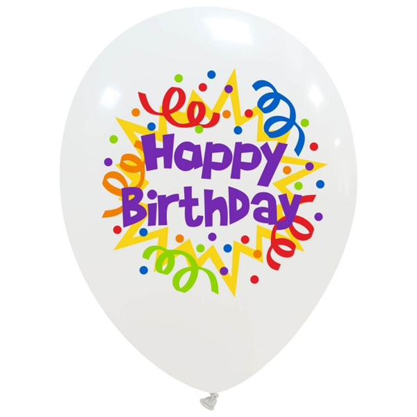 ΜΠΑΛΟΝΙΑ HAPPY BIRTHDAY ΑΠΛΑ 30EK. TIMH 1 TEMAXIO