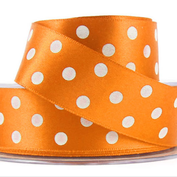 ΚΟΡΔΕΛΑ ΠΟΥΑ ΠΟΡΤΟΚΑΛΙ ΣΑΤΕΝ 2.5cm X 20m FABI  130756