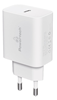 ΦΟΡΤΙΣΤΗΣ ΜΠΡΙΖΑΣ POWERTECH PT-1043, USB-C, PD QC3.0, 30W, λευκός