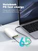 ΦΟΡΤΙΣΤΗΣ LDNIO ΣΤΑΘΜΟΣ ΦΟΡΤΙΣΗΣ A6573C, USB-C/5x USB, 65W, PD/QC, λευκός