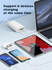ΦΟΡΤΙΣΤΗΣ LDNIO ΣΤΑΘΜΟΣ ΦΟΡΤΙΣΗΣ A6573C, USB-C/5x USB, 65W, PD/QC, λευκός