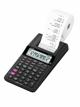 ΑΡΙΘΜΟΜΗΧΑΝΗ CASIO HR-8RCE MΕ ΧΑΡΤΟΤΑΙΝΙΑ 12 ΨΗΦΙΩΝ 23.9x10.2cm
